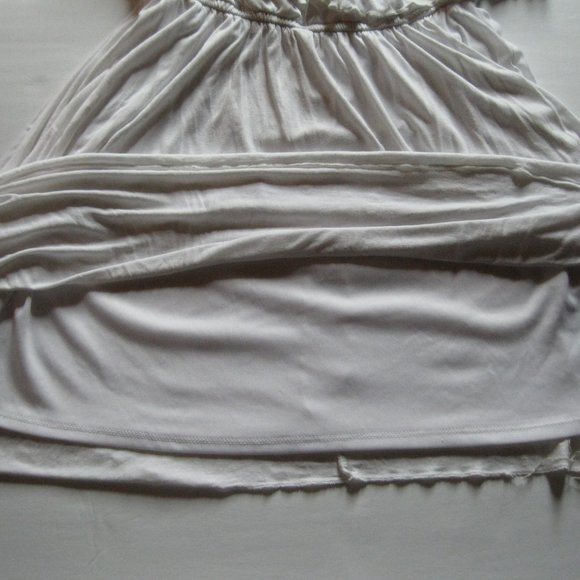 Olsenboye White Goddess-Style Strapless Dress - Picture 9 of 12